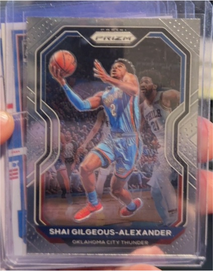2020-21 Panini Prizm #118 Shai Gilgeous-Alexander — front