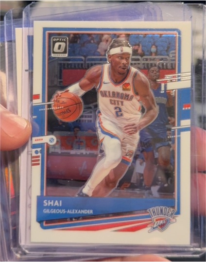 2020-21 Donruss Optic #143 Shai Gilgeous-Alexander — front