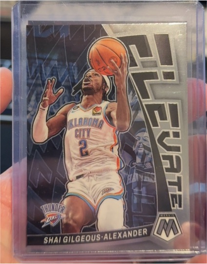 2022-23 Panini Mosaic #13 Shai Gilgeous-Alexander — front