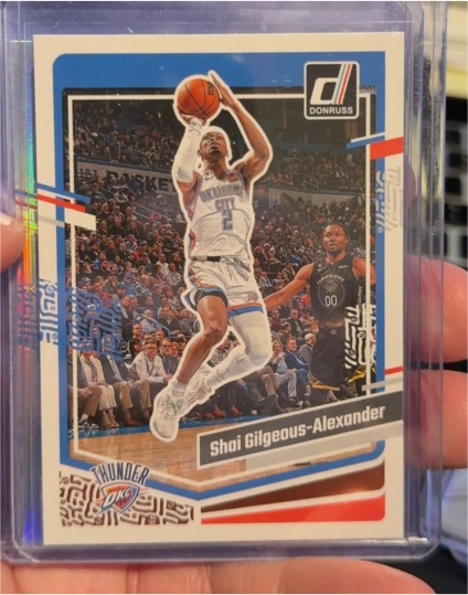 2023-24 Panini Donruss #40 Shai Gilgeous-Alexander — front