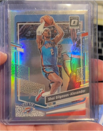 2023-24 Panini Donruss Optic #104 Shai Gilgeous-Alexander — front