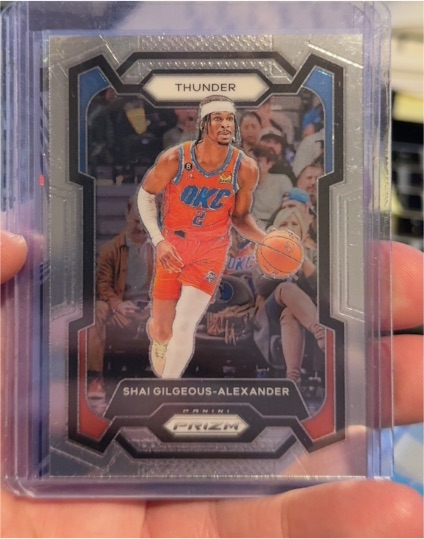 2023-24 Panini Prizm #85 Shai Gilgeous-Alexander — front