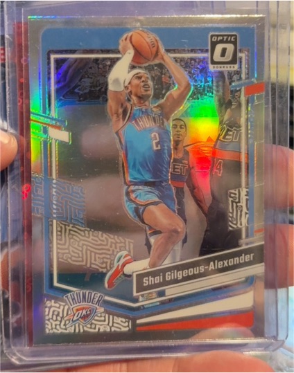 2023-24 Panini Donruss Optic #104 Shai Gilgeous-Alexander — front