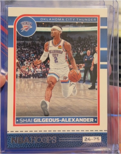 2024-25 Panini NBA Hoops #126 Shai Gilgeous-Alexander — front