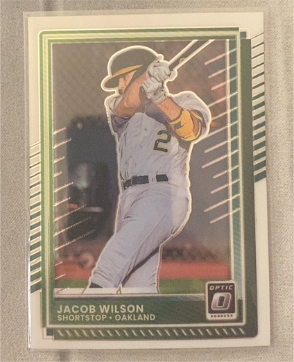 2025 Donruss Optic #76 Jacob Wilson — front