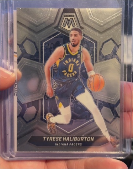 2023-24 Panini Mosaic #2 Tyrese Haliburton — front