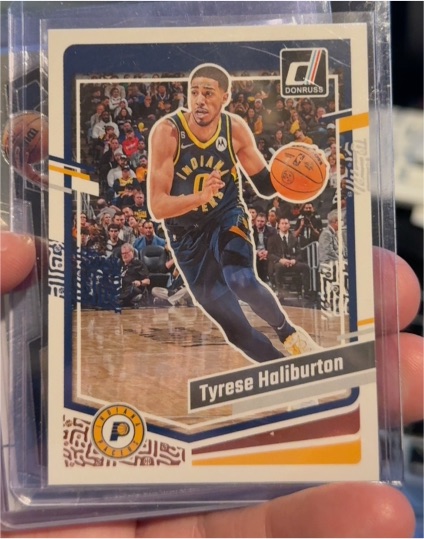 2023-24 Panini Donruss #8 Tyrese Haliburton — front