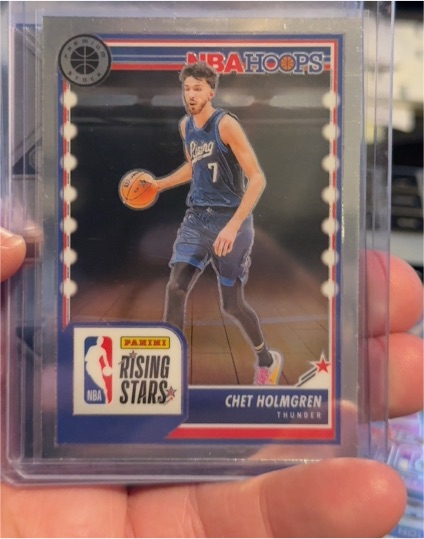 2023-24 Panini NBA Hoops Premium Stock #293 Chet Holmgren — front