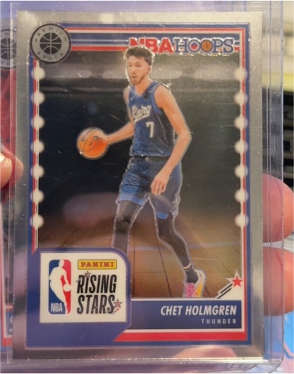 2023-24 Panini NBA Hoops Premium Stock #293 Chet Holmgren — front
