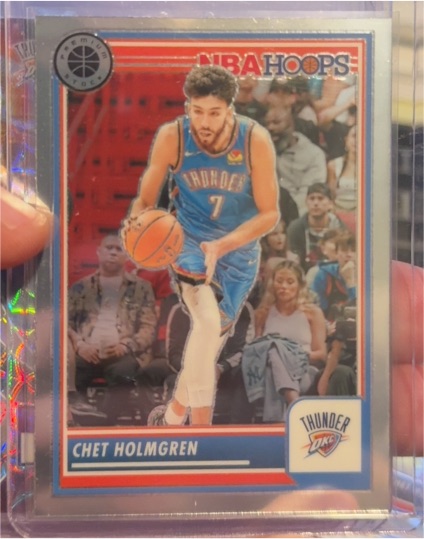 2023-24 Panini NBA Hoops Premium Stock #38 Chet Holmgren — front
