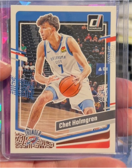 2023-24 Donruss #123 Chet Holmgren — front