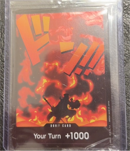 2025 One Piece TCG Don!! Card Your Turn +1000 — front