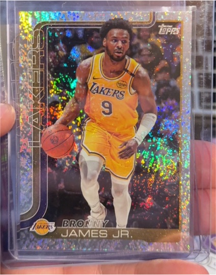2025-26 Topps #152 Bronny James Jr. — front