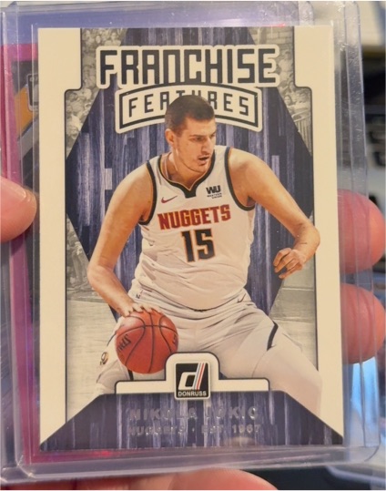 2019-20 Donruss Franchise Features #21 Nikola Jokic — front