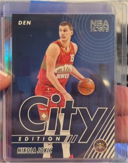 2021-22 Panini NBA Hoops City Edition #18 Nikola Jokic — front