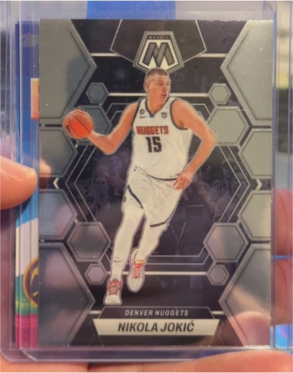 2022-23 Panini Mosaic #168 Nikola Jokić — front