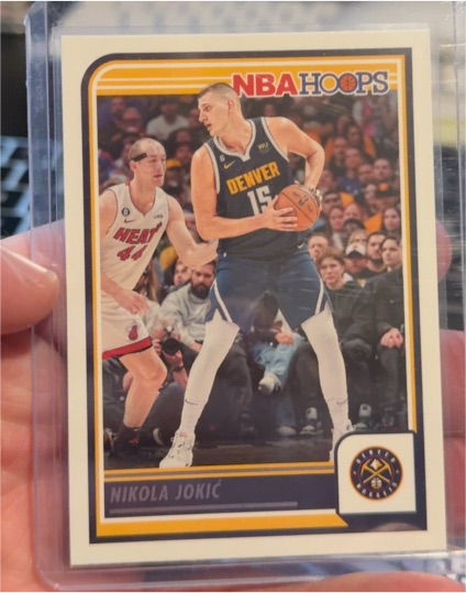 2023 Panini NBA Hoops #180 Nikola Jokic — front