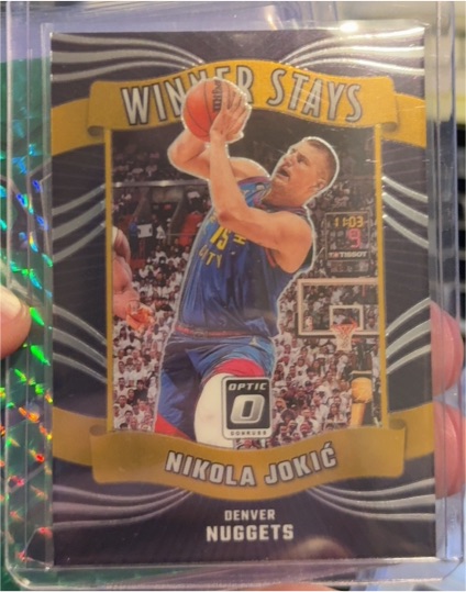 2023-24 Donruss Optic #6 Nikola Jokic Winner Stays — front