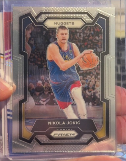 2023-24 Panini Prizm #17 Nikola Jokic — front