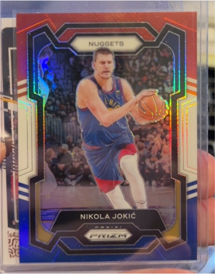 2023-24 Panini Prizm #17 Nikola Jokic — front