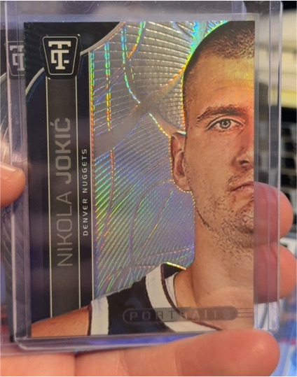 2024-25 Panini Totally Certified #1 Nikola Jokic Portraits — front