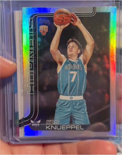 2025-26 Topps #204 Kon Knueppel — front