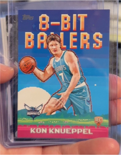 2025-26 Topps #8B-34 Kon Knueppel 8-Bit Ballers Rookie — front