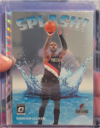 2022-23 Panini Donruss Optic #6 Damian Lillard Splash! — front