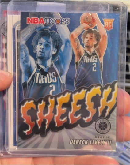 2023-24 Panini NBA Hoops Premium Stock #13 Dereck Lively II — front