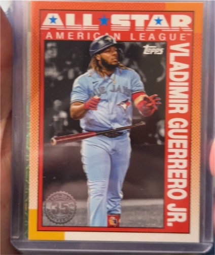 2025 Topps Series 2 1990 All-Stars #90AS-49 Vladimir Guerrero Jr. — front