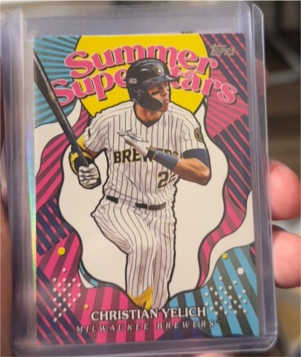 2025 Topps Series 2 #SS-23 Christian Yelich — front