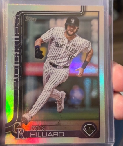2025 Topps Series 2 #627 Sam Hilliard — front