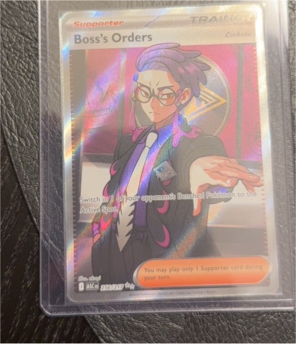 2026 Pokémon Ascended Heroes #256 Boss's Orders Corbeau — front
