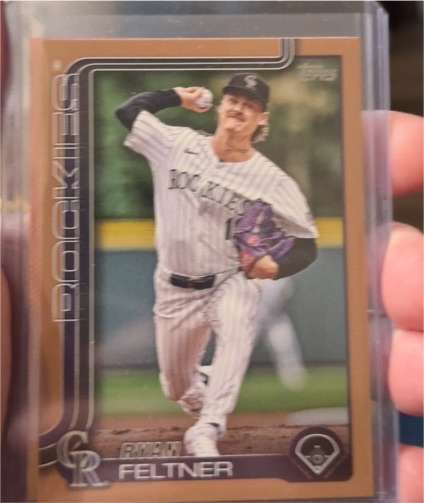 2025 Topps Series 2 #444 Ryan Feltner — front