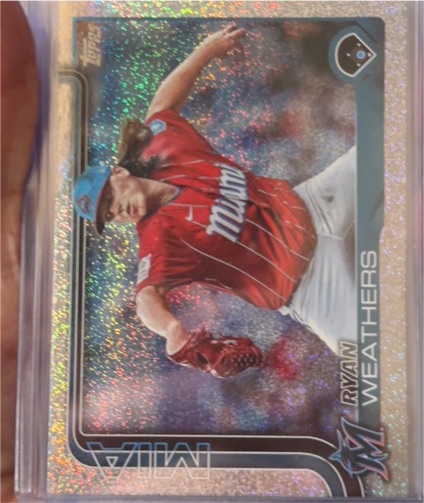 2025 Topps Series 2 #539 Ryan Weathers — front