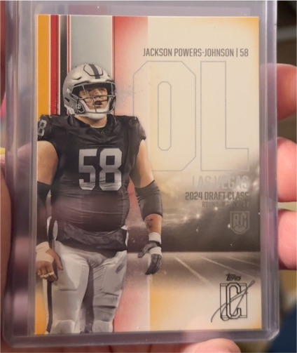 2024 Topps Signature Class #133 Jackson Powers-Johnson — front