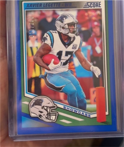 2025 Panini Score #217 Xavier Legette — front