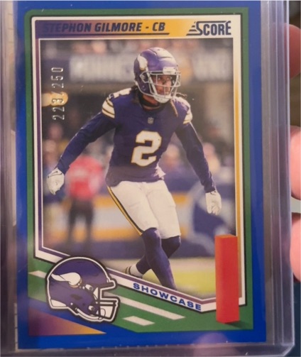 2025 Panini Score Showcase #81 Stephon Gilmore — front