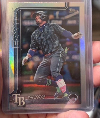 2025 Topps Series 2 #402 Yandy Diaz — front