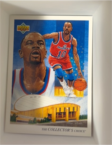1992-1993 Upper Deck Basketball The Collector's Choice #36 Michael Adams — front