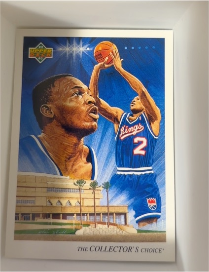 1992-93 Upper Deck The Collector's Choice #45 Mitch Richmond — front