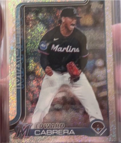 2025 Topps Series 2 #371 Edward Cabrera — front