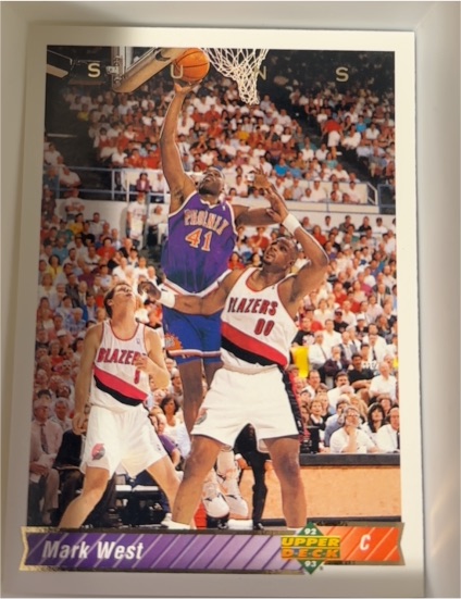 1992-93 Upper Deck #306 Mark West — front