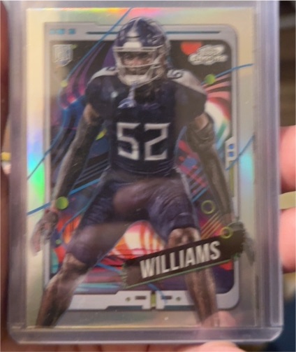 2024 Topps Chrome Cosmic #194 James Williams — front
