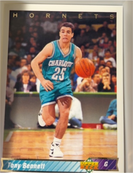 1992-93 Upper Deck #407 Tony Bennett — front