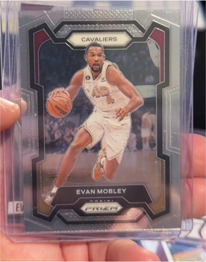 2023-24 Panini Prizm #55 Evan Mobley — front
