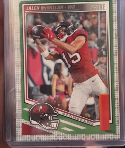 2025 Panini Score #94 Jalen McMillan — front