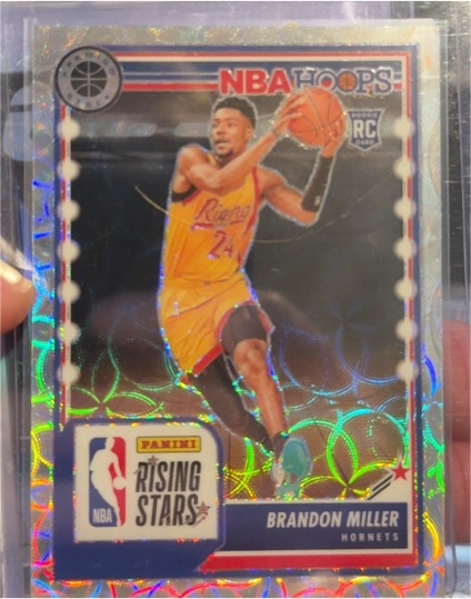 2023-24 Panini NBA Hoops Premium Stock #298 Brandon Miller — front
