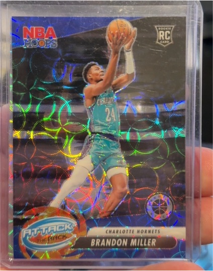 2023-24 Panini Hoops Premium Stock #10 Brandon Miller — front
