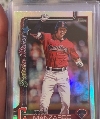 2025 Topps Series 2 #557 Kyle Manzardo — front